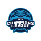 Champions League Swimming logo template