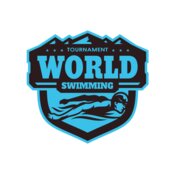 World Tournament Swimming logo template